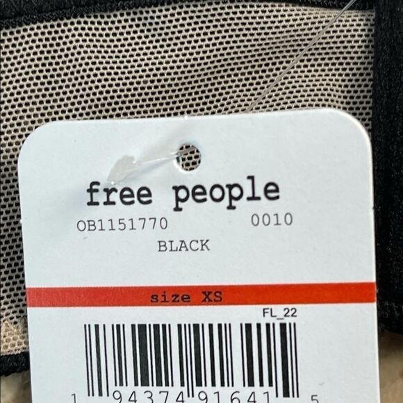 𝅺free people black lace Tameeka underwire bra - Picture 9 of 10